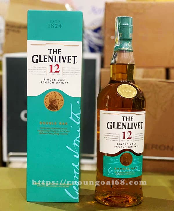 Rượu Glenlivet 12 Năm Double Oak Rượu Glenlivet 12 năm Double Oak