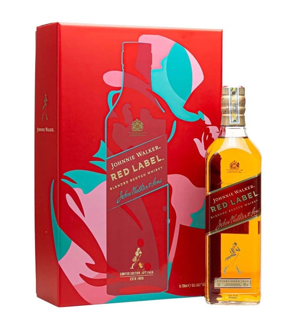 Rượu Johnnie Walker Red Label Hộp Quà 2022 Rượu Johnnie Walker Red Label Hộp Quà 2022