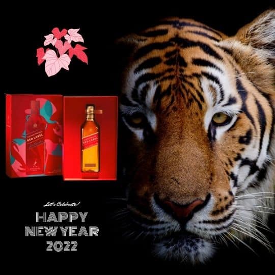 Rượu Johnnie Walker Red Label Hộp Quà 2022 Rượu Johnnie Walker Red Label Hộp Quà 2022 mừng tết 2022