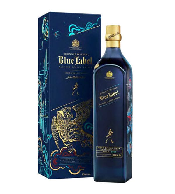Rượu Johnnie Walker Blue Label Con Hổ 2022 Rượu Johnnie Walker Blue Label Con Hổ 2022