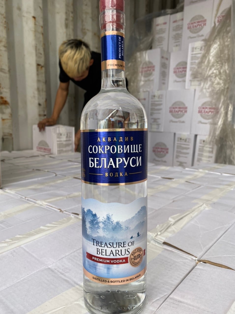 Vodka Treasure Belarus 1 Lít Vodka Treasure Belarus 1 Lít