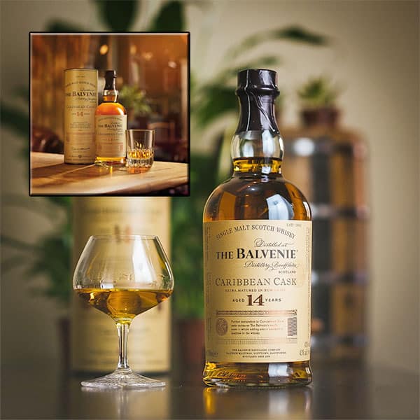 Rượu Balvenie 14 Năm Caribbean Cask Rượu Balvenie 14 Năm Caribbean Cask