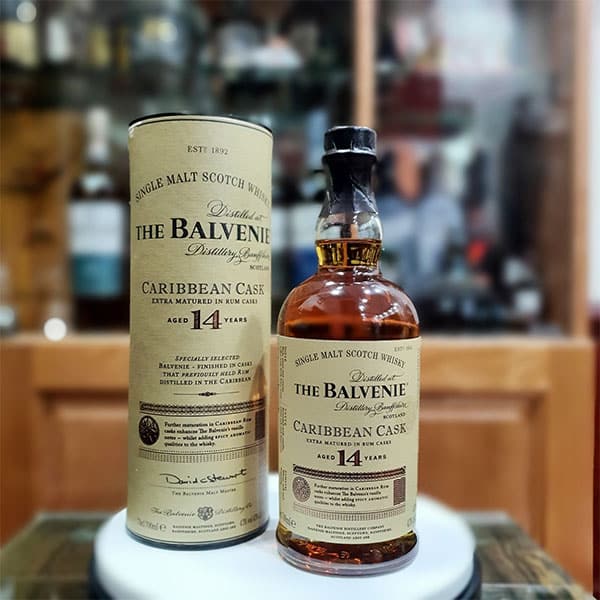 Rượu Balvenie 14 Năm Caribbean Cask Rượu Balvenie 14 Năm thực tế