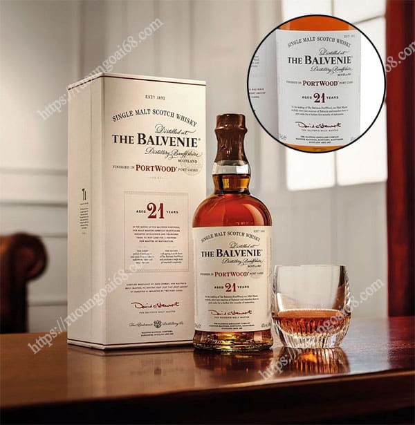 Rượu Balvenie 21 Năm Rượu balvenie 21 Năm portwood