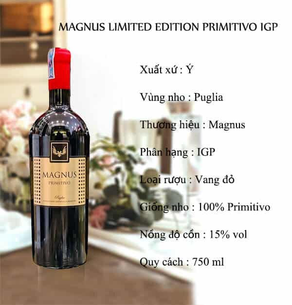 Rượu Vang Magnus Primitivo ruou vang magnus primitivo 01