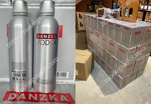 Rượu Vodka Danzka Nhôm 1 Lít Rượu Vodka Danzka Nhôm 1 Lít hàng nhiều