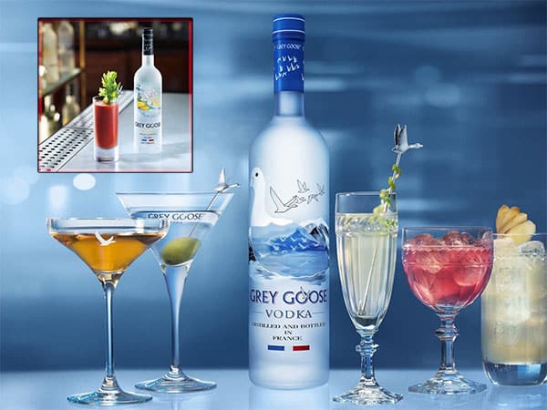 Rượu Vodka Grey Goose Rượu Vodka Grey Goose thưởng thức