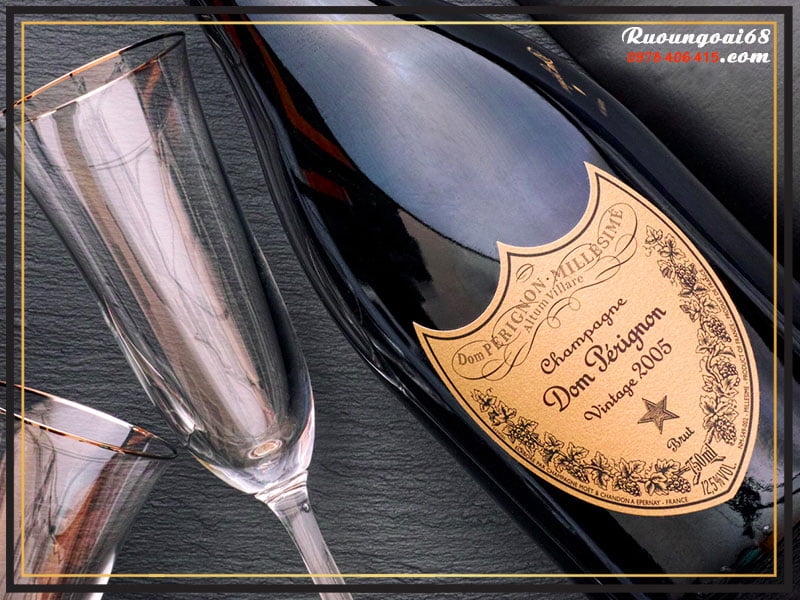 19 loại rượu Champagne có thương hiệu nổi tiếng Champagne Dom Perignon