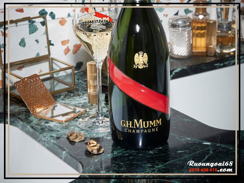 19 loại rượu Champagne có thương hiệu nổi tiếng Champagne G.H. Mumm
