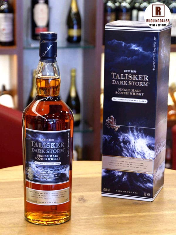 Rượu Talisker Dark Storm 1L Rượu Talisker Dark Storm 1L - Ảnh 2