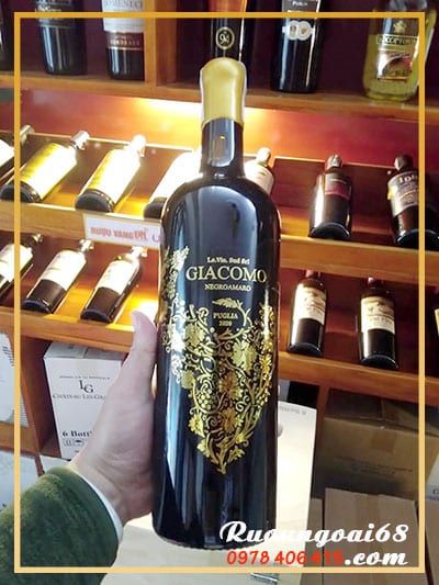 Rượu vang Giacomo Negroamaro 16 Độ Rượu vang Giacomo Negroamaro 16 độ