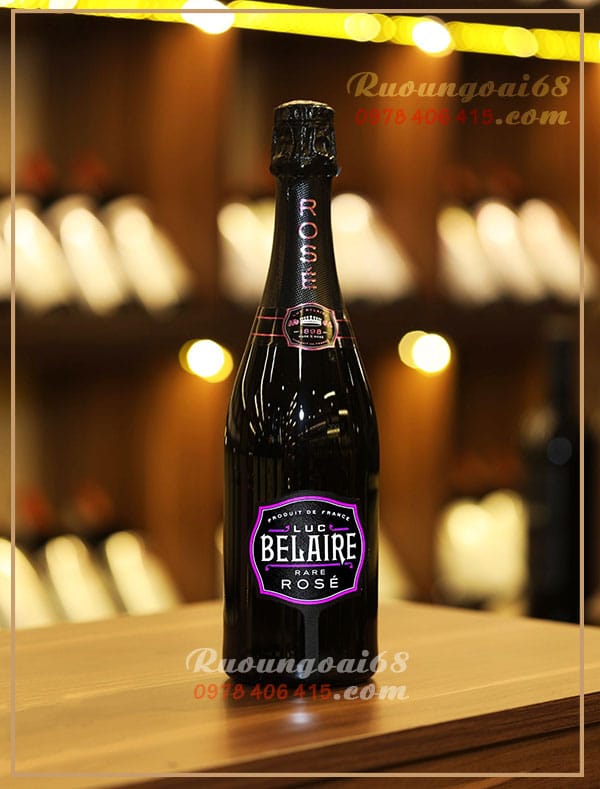 Rượu Luc Belaire Rare Rose Rượu Luc Belaire Rare rose có đèn