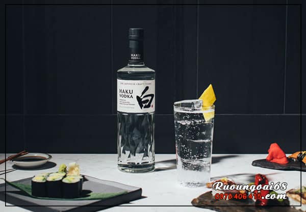 Rượu Haku Vodka Rượu Haku Vodka được dùng trong bữa tiệc