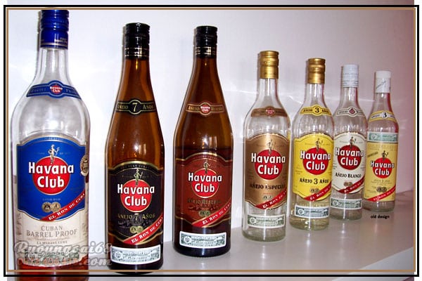 Rượu Havana Club 3 Năm Rượu Havana Club các loại
