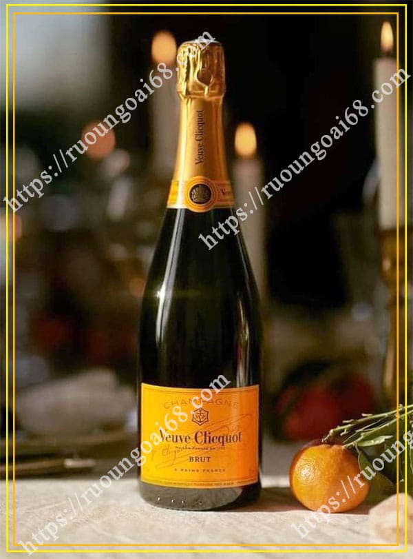 Rượu Champagne Veuve Clicquot Vàng Brut Rượu Champagne Veuve Clicquot Vàng Brut - Ảnh 2
