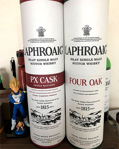 Rượu Laphroaig Four Oak Rượu Laphroaig Four Oak và pX cask