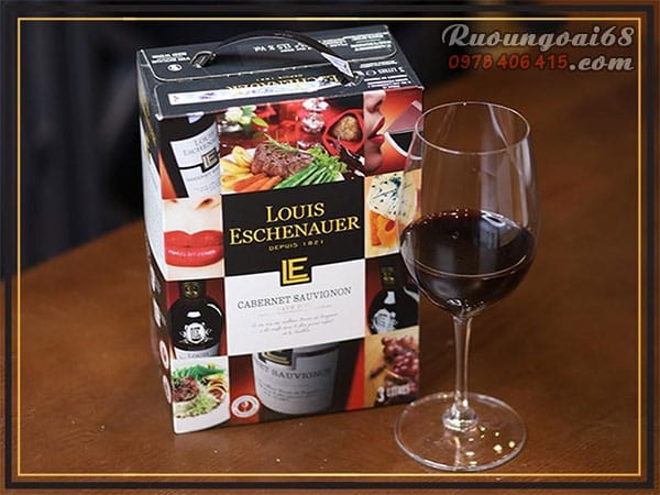 Rượu Vang Bịch Louis Eschenauer 3 Lít Rượu Vang Bịch Louis Eschenauer 3 Lít