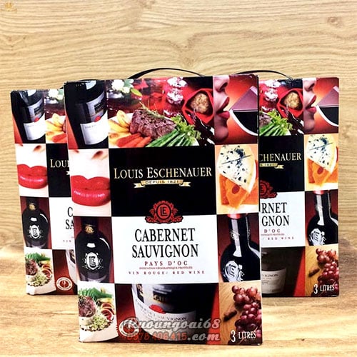 Rượu Vang Bịch Louis Eschenauer 3 Lít Rượu Vang Bịch Louis Eschenauer 3 Lít