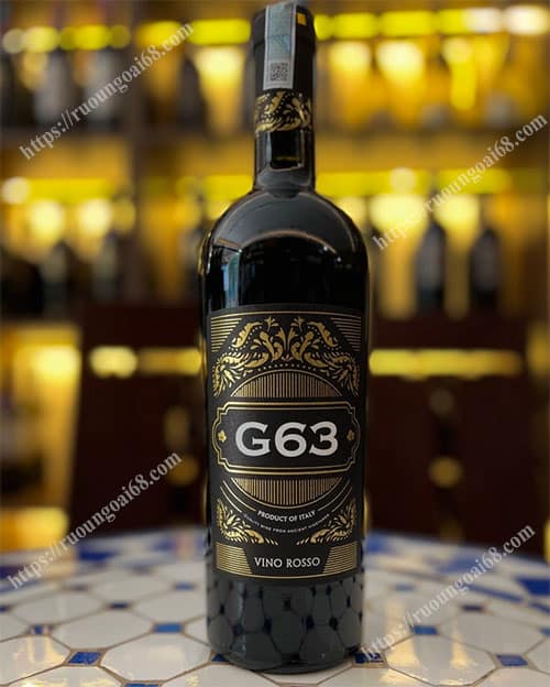 Rượu Vang G63 Vino Rosso Rượu Vang G63 Vino Rosso