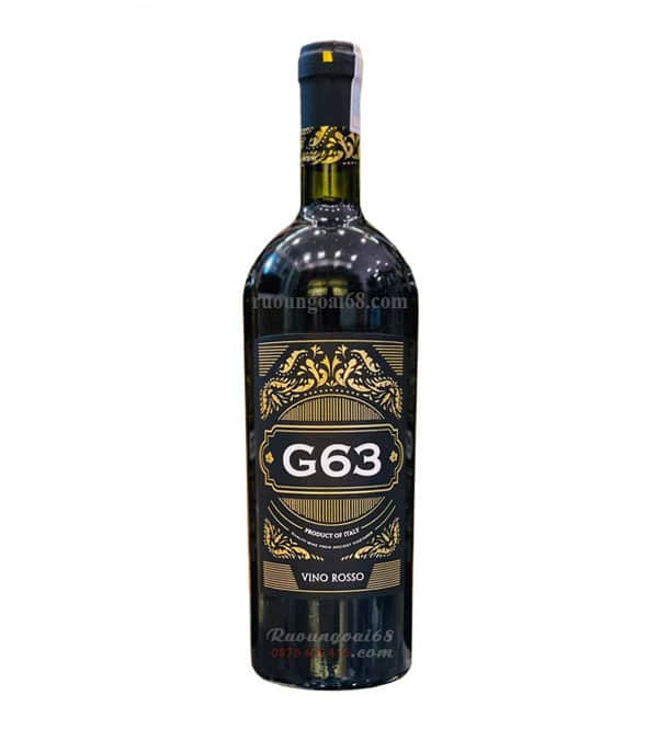 Rượu Vang G63 Vino Rosso Rượu Vang G63 Vino Rosso