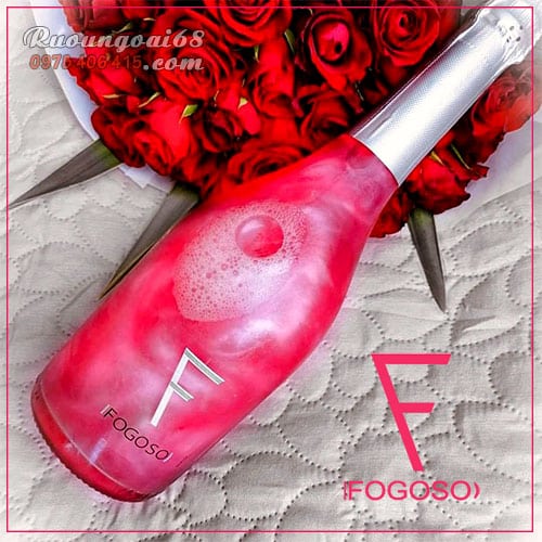 Rượu Vang Nổ Fogoso Rosa 750ml Rượu vang nổ sparkling Fogoso Rosa