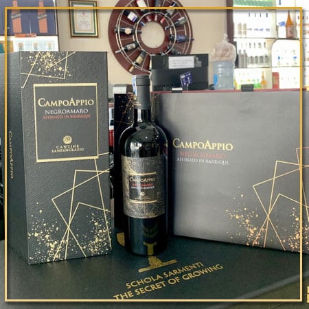Rượu Vang Campo Appio Negroamaro Rượu Vang Campo Appio Negroamaro quà tặng