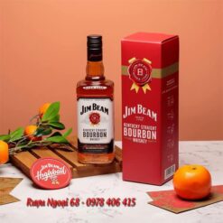 Rượu Jim Beam 1L Hộp Quà Đơn