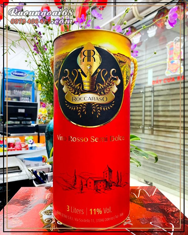 Rượu Vang Bịch Roccaraso Semi Dolce Rượu Vang Bịch Roccaraso Semi Dolce