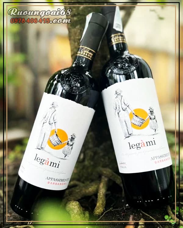 Rượu Vang Legami Appassimento 15 độ Rượu Vang Legami Appassimento 15 độ