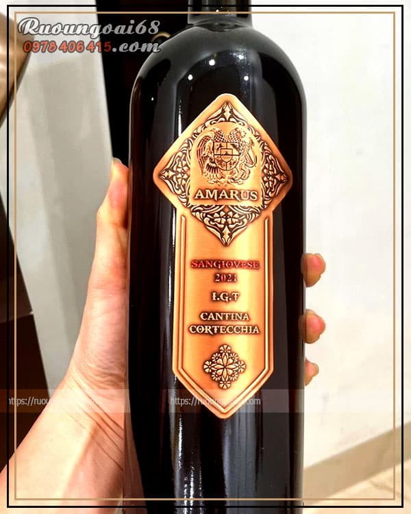 Rượu Vang Amarus Sangiovese Cantina giá Rượu Vang Amarus Sangiovese Cantina
