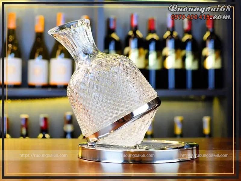 Decanter Xoay 360 Độ Cao Cấp decanter xoay 360 01