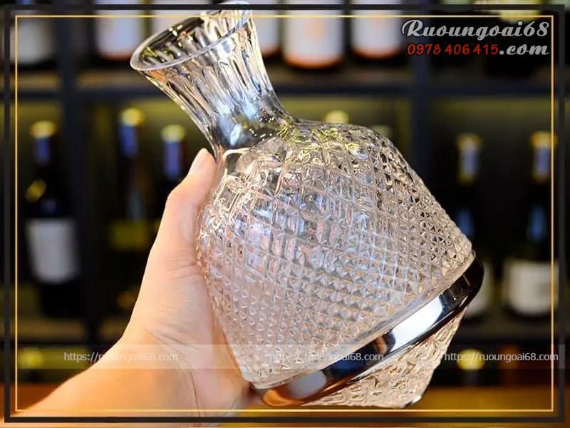 Decanter Xoay 360 Độ Cao Cấp decanter xoay 360 02