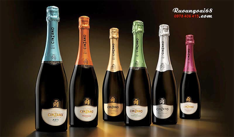 Rượu Vang Cinzano Rose các loại