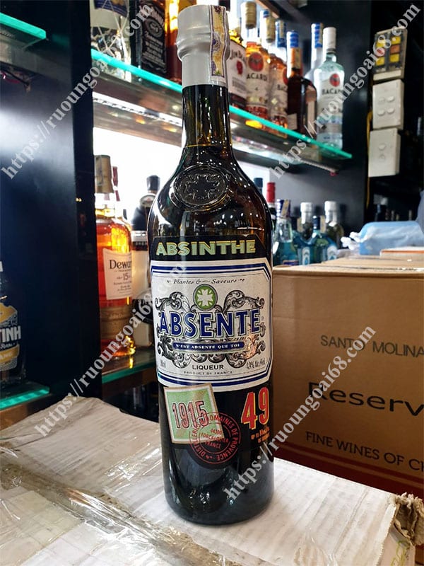 Absinthe Absente 49 Absinthe Absente 49 mặt trước