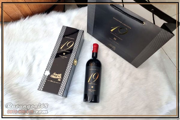 Rượu Vang 19 Anniversario Vino Rosso ruou vang 19 anniversario vino rosso 02