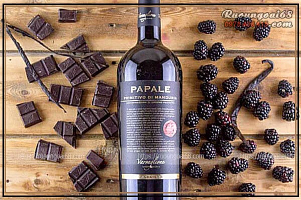 Rượu Vang Papale Primitivo Rượu Vang Papale Primitivo chứa các chất chống oxy hóa