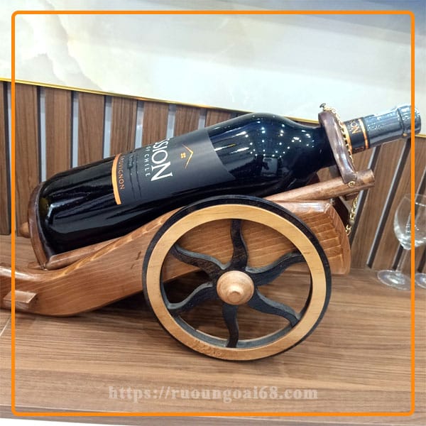 Kệ Rượu Xe Kéo Pháo Vang Passion 3 Lít