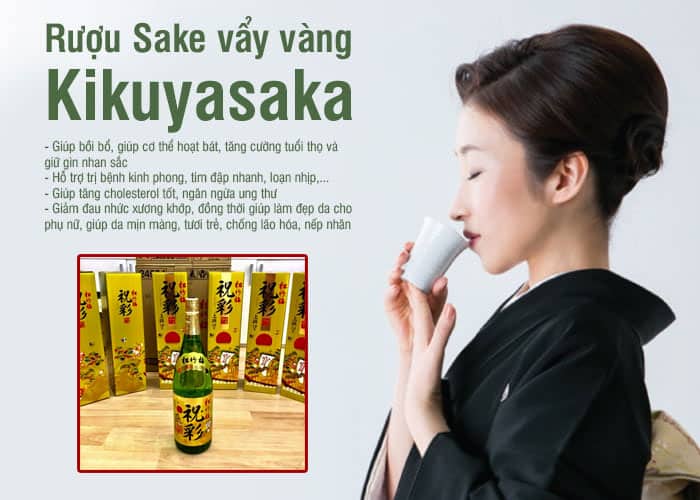 Rượu Sake Vẩy Vàng Hakushika 1.8L Rượu Sake Vẩy Vàng Hakushika 1.8L