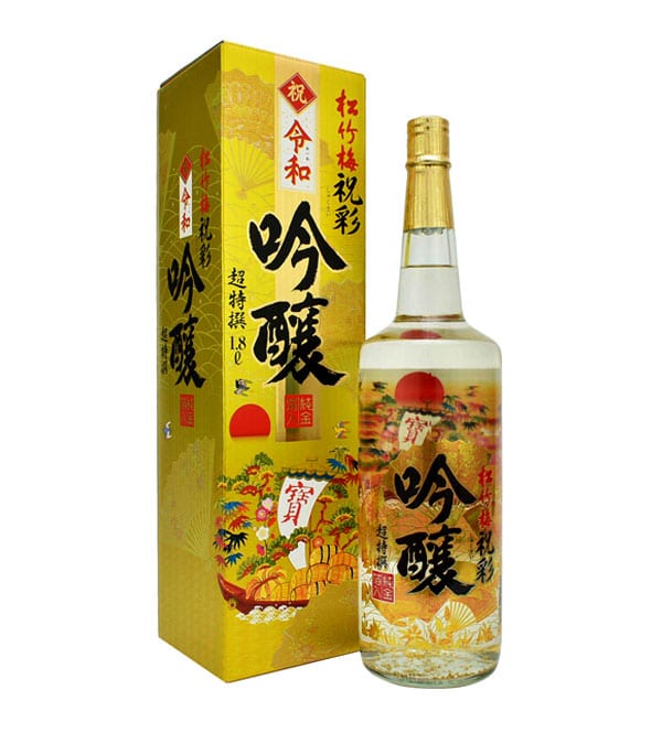 Rượu Sake Vẩy Vàng Takara Shozu Nhật Bản 1.8 lít Rượu Sake Vẩy Vàng Takara Shozu Nhật Bản 1.8 lít