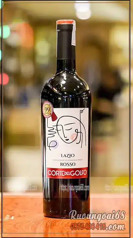 Rượu Vang Corte Golfo Lazio Rosso IGT Rượu Vang Corte Golfo Lazio Rosso IGT