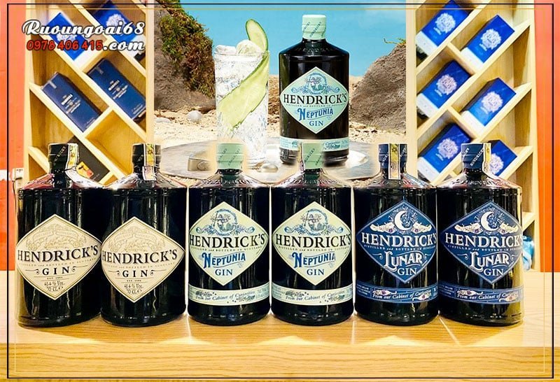 Rượu Hendrick's Gin Neptuneia Hendrick's Gin Neptuneia