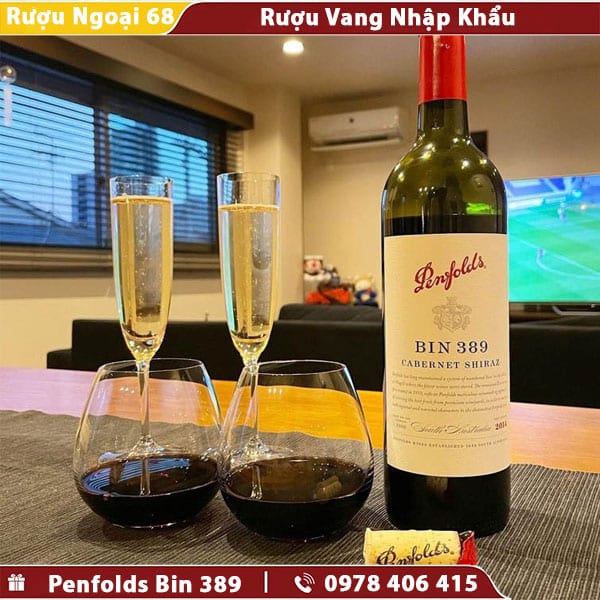 Rượu Vang Penfolds Bin 389 Penfolds Bin 389