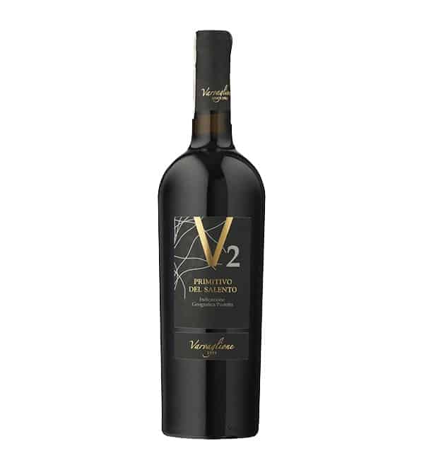 Rượu Vang V2 Primitivo Del Salento Rượu vang V2 Primitivo Del Salento