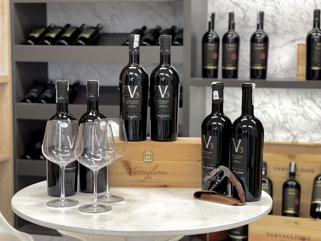 Rượu Vang V3 Negroamaro Del Salento Rượu Vang V3 Negroamaro Del Salento