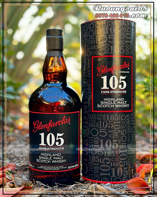 lenfarclas 105 Cask Strength được giới thiệu lần đầu tiên vào năm 1968 bởi George Grant