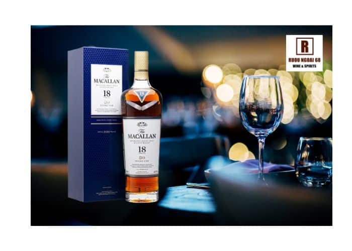 Bảng giá rượu Macallan cập nhập mới 2023 Macallan 18 năm double cask