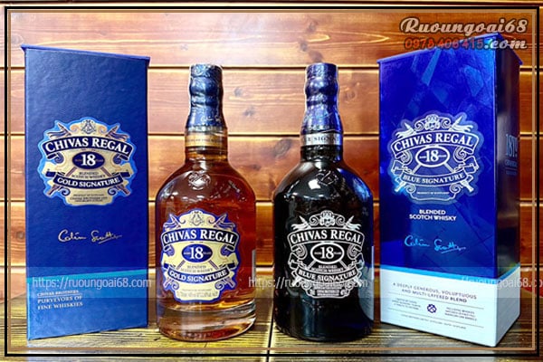 Rượu Chivas 18 Blue Signature