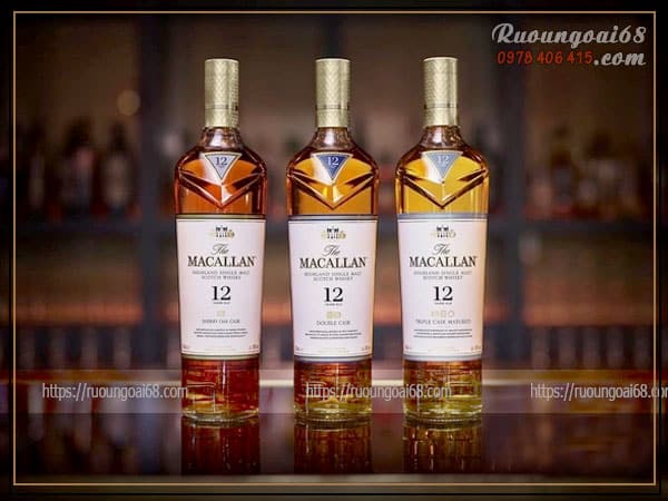 Macallan 12 Double Cask UK Rượu Macallan 12 Năm Double Cask UK