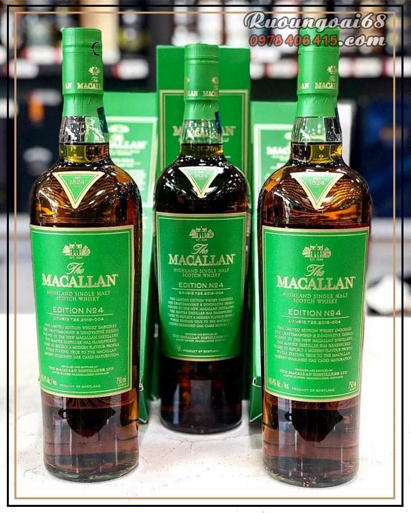 Rượu Macallan Edition No. 4 Rượu Macallan Edition No. 4