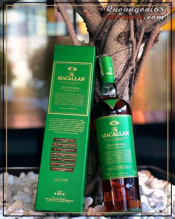 Rượu Macallan Edition No. 4 Rượu Macallan Edition No. 4